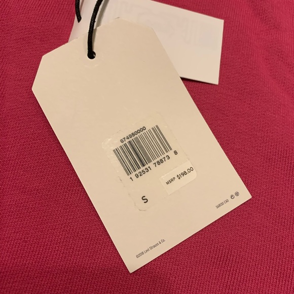 LEVI'S MADE & CRAFTED Boxy Fit Short Sleeve Pink - Picture 3 of 7